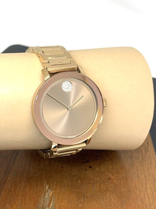 Movado Women\'s Watch 3601107 Bold Swiss Quartz Rose Gold Stainless Steel 34mm main image 6